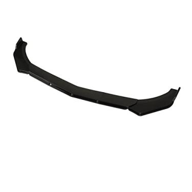 Imagem de Kit Universal de Spoiler Dianteiro para Carro, Kit de Carroceria, Divisor 110-140cm (Estilo Fibra de Carbono)