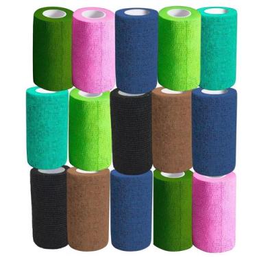 Imagem de Kit 20 Bandagem 10cm x 2mt - Lisa - Limed Mogi