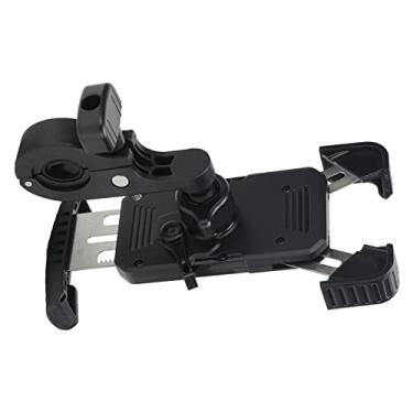 Imagem de Porta de Telefone de Bicicleta, Motocicleta Phone Mount Black Abs Plástico 4,5-7 Polegadas Portador de Celular Motocicleta Montagem Celular para Motocicletas, Bicicletas Elétricas