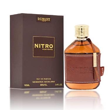Imagem de DUMONT - Nitro Pour Homme 3.4 EDP SP Eau De Parfum Spray Corporal (100 ml) - Fragrâncias Masculinas com Fragrância Frutal, Amadeirada, Floral – Perfume Masculino Perfumado, Him - Colônia de Longa