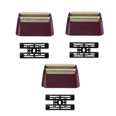 Imagem de Lâmina de reposição profissional 5 Star Series Finale modelador de barra super fechada e cortador compatível com Wahl Shaver Foil modelo 7043-100,7031-100 cabeças de substituição (pacote com 3