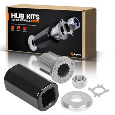 Imagem de Kits de cubo Marine Upgrade 835257K1 Flo-Torq II adequados para barcos de popa Mercury Motos 70-300 HP, compatível com Mercruiser Alpha e Alpha One, Bravo One, 15 dentes estriados