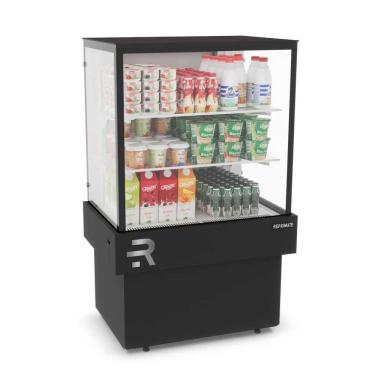 Imagem de Vitrine Confeitaria Refrigerada 75 cm Vanguard Plus com Tampo Aproveitável CVPRAF750 220V - Refrimate
