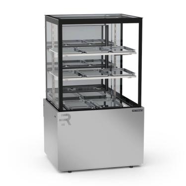 Imagem de Vitrine Estufa 75 cm 2 Prateleiras Titanium Premium Inox VTPRQ750 2P 220V - Refrimate