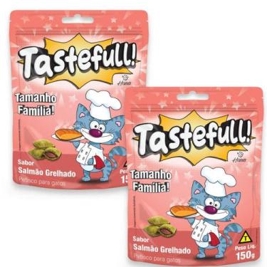 Imagem de Hana Tastefull Para Gatos Kit 2 Un Salmão Grelhado 150g