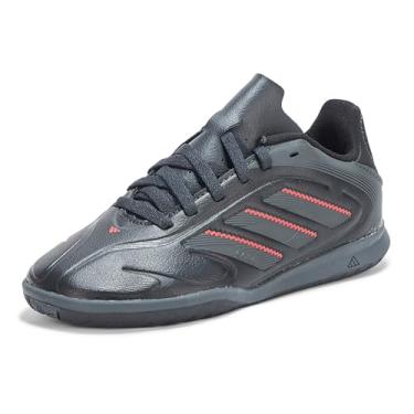 Imagem de adidas Tênis de futebol infantil unissex Copa Pure 3 Club, Preto/carbono/vermelho lúcido, 11.5 Little Kid