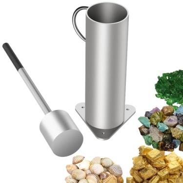 Imagem de Fstcrt Britador De Rochas, Vidro, Minério Alta Resistência Para Mineração, Manual Rochas Ouro, Ferramenta Britagem Garimpo En