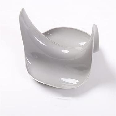 Imagem de AKALNNB ?Rack de tampa de panela, suporte de plástico multiuso para colher de sopa, pauzinhos e tampa de panela, ferramenta de cozinha doméstica, organizador de panela, organizador de tampas (cor: D