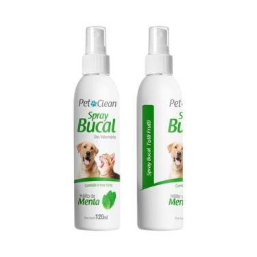 Imagem de Spray bucal para cachorro e gato higiene pet cães contra mau halito 12