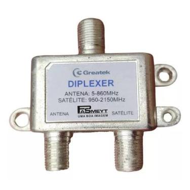 Imagem de Misturador Diplexer De Antena Via Satélite E Antena Local - Greatek