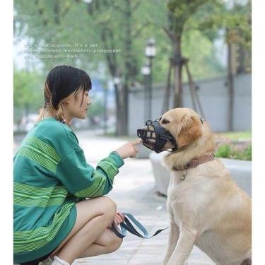 Imagem de Focinheira Silicone para cachorros - oem, XXG-6