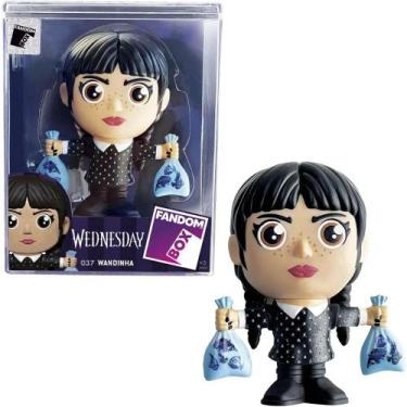 Imagem de Wandinha Boneco Coleção Fandom Box 037 Miniatura 12cm Colecionável Exp