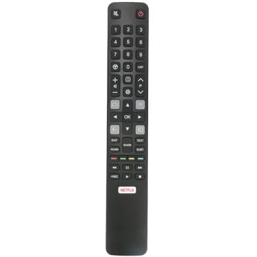 Imagem de CRC802N YNI1 Controle remoto de substituição para TCL Smart TV 85X6US 65P20US 65X4US 60P20US 55C2US 55P20US 43P20US 49C2US L55P2MUS L65P2MUS L55C2US L65C2US 65C2US 65C2US 75C2US 5C2US