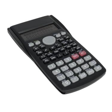 Imagem de Calculadora Científica Portátil com 240 Funções Preta - Multifuncional Ideal para Escritório, Escola, Engenharia - Funciona com 02 Pilha AAA