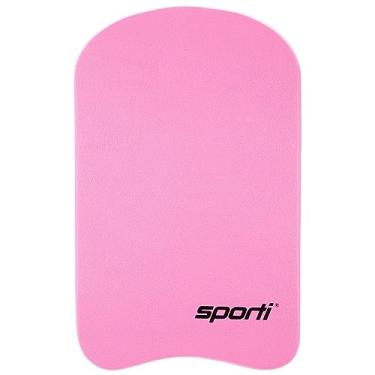 Imagem de Sporti Kickboard adulto para treinamento de natação - prancha de natação para homens e mulheres, prancha de água para homens e mulheres, auxílio de treinamento de natação - nova versão - rosa