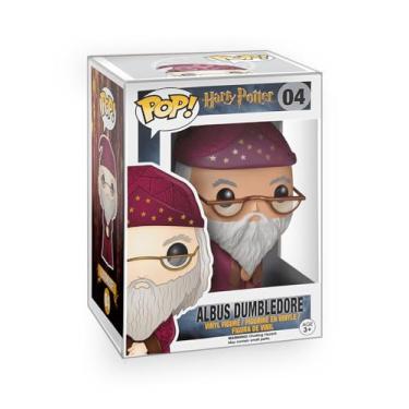 Imagem de Epic Collectibles Pop Movies: Harry Potter - Albus Dumbledore Vinyl Figure Included with Box Protector Compatible for Funko