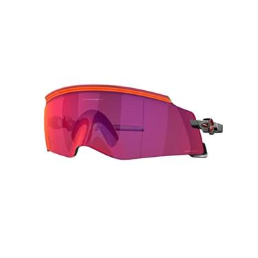 Imagem de Óculos de Sol Oakley Oakley Kato 0OO9455M 945504 Tam 49 / Preto - Lentes Prizm Road