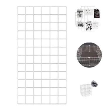 Imagem de Tela Aramada 30x60cm Painel Home Office Mural Recados Planejamento DIY