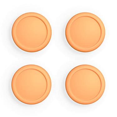 Imagem de eXtremeRate Capas De Silicone Para Joystick Playvital Switch, Capa Analógica Lite E Oled - Amarelo Damasco