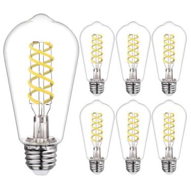 Imagem de Lâmpadas LED Edison Austin Coast 6W 600lm ST58 (ST19) 5000K