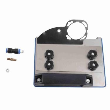 Imagem de Angle Grinder Stand Stand Professional de 45 graus Ferramenta de chanfro de precisão para ladrilhos pedras de madeira e bolinhas de gude com aço inoxidável e construção de plástico