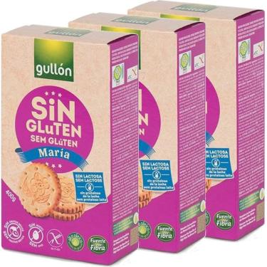 Imagem de Biscoito Gullón Sem Glúten Maria 400g - Chocolate Chips