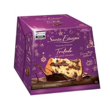 Imagem de Santa Edwiges Panettone Recheado Trufado Com Gotas De Chocolate 500G