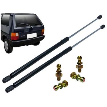 Imagem de Par Amortecedor Porta Malas Uno 1984 A 2013 Mille Fire Economy Com Pin