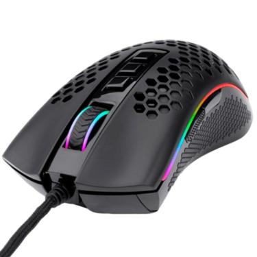 Imagem de Mouse Gamer Redragon Storm - 12400dpi - 7 Botões Programáveis - RGB - M808-RGB