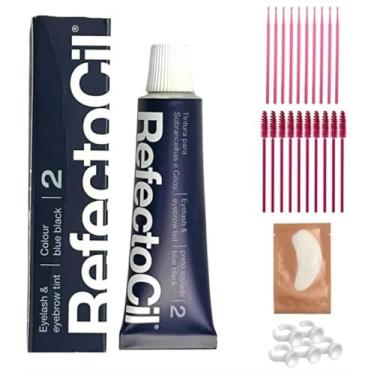 Imagem de Tintura Refectocil Cílios E Sobrancelhas 2.0 Preto Azulado Preto Azulado