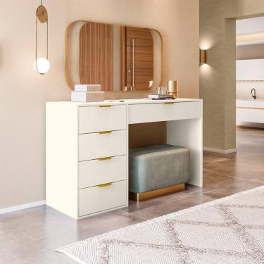 Imagem de Aparador com 5 Gavetas e Porta Objetos Vita Yescasa Off White