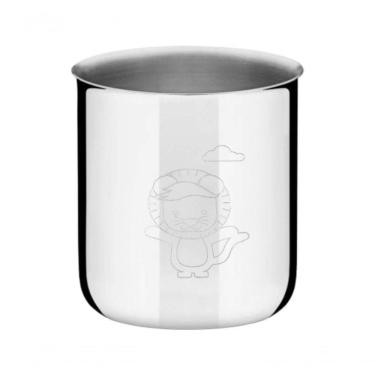 Imagem de Copo Infantil Tramontina Baby Friends 340ml Em Aço Inox