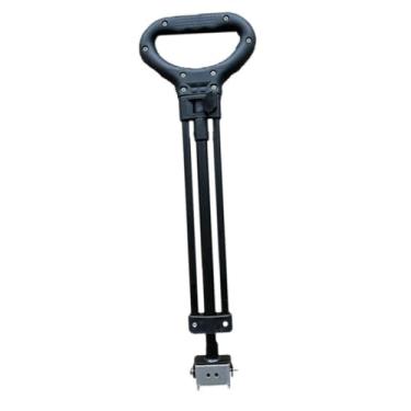 Imagem de oshhni Carrinho de vagão Puxador Substituição Acessórios Portáteis Telescópico Dobrável Carrinho de vagão Alça para Parque Praia Carrinhos de Compras Ao Ar