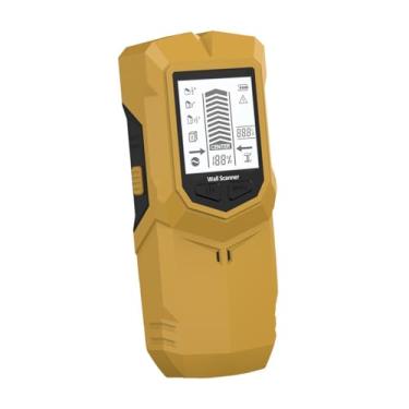 Imagem de Generic Detector de vigas de parede, vigas de madeira e metal para parede, localizadores de feixe de anunciação de voz multifuncionais para arame e metal, Amarelo