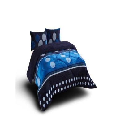 Imagem de Conjunto de edredom king size com chiporro grosso - Super King - Light