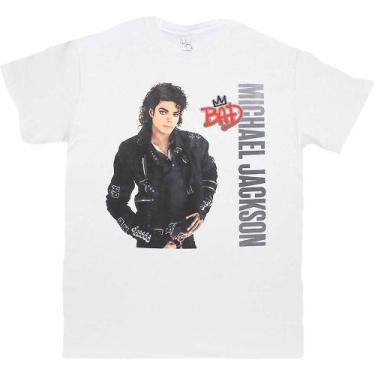 Imagem de Camiseta Bad Cover Michael Jackson - Rockinstone