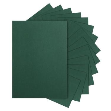 Imagem de Cartolina Silunkia verde escuro 100 folhas 22x28 cm 1050g