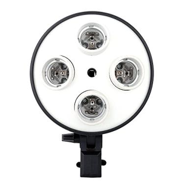 Imagem de SOU FOTO Soquete Quádruplo E-27 com Suporte para Sombrinha SQE-27 para Estúdio Fotográfico