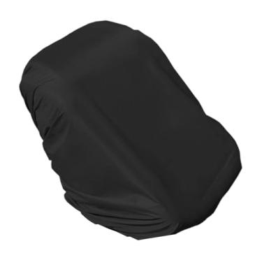 Imagem de KiBcsLic Capa protetora para assento de bebê em carro, proteção solar à prova d'água, protetor solar Oxford, à prova de poeira, para viagens rodoviárias, Preto