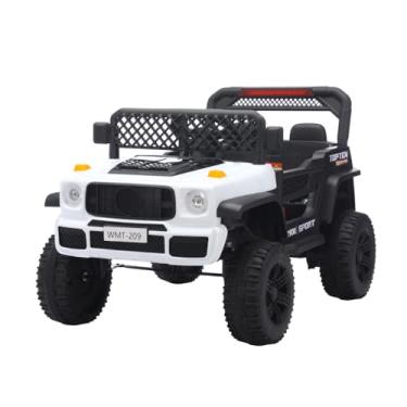 Imagem de Jipe Infantil W2 Bang Toys com Design Off Road, Luzes, Sons, Assento Confortável e Estrutura Resistente (Branco)