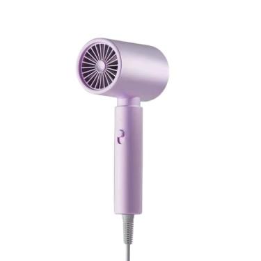 Imagem de Secador De Cabelo Iônico, Secagem Rápida E Fácil De Transportar Para Viagens E Uso Doméstico (roxo)