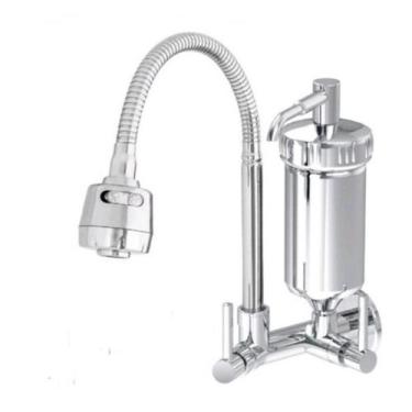 Imagem de Torneira gourmet de cozinha parede com filtro luxo 1/4 volta - Alcânta