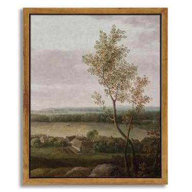 Imagem de Arte de parede em Simsea Vintage Rural Landscape 20x25 cm - InSimSea
