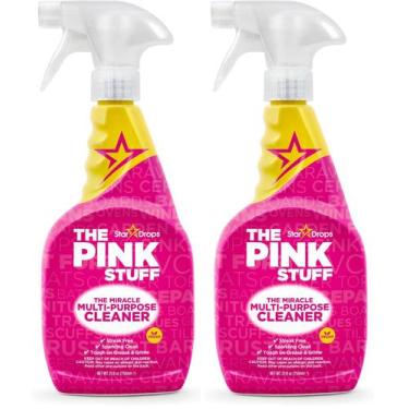 Imagem de Limpador multiuso Stardrops The Pink Stuff, pacote com 2, 750 ml
