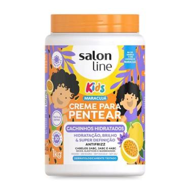 Imagem de Creme de Pentear Kids Cachinhos Maracujá Salon Line 1KG