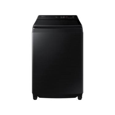 Imagem de Lavadora de Roupas Samsung 17kg Cesto Inox 10 Programas de Lavagem Black Caviar WA17CG
