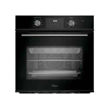 Imagem de Forno Elétrico de Embutir Midea Multifuncional Grill 80L Preto Digital com Airfryer TSD80P2