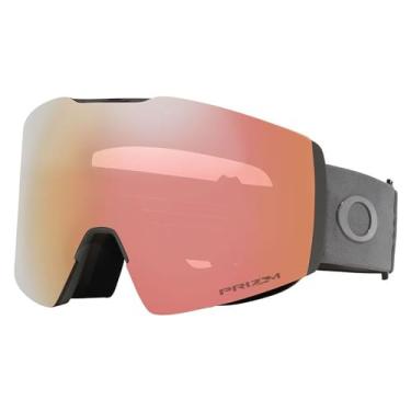 Imagem de Oakley Óculos de neve Fall Line L Prizm ferro forjado com lente ouro rosa Prizm + estojo