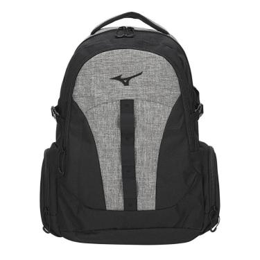 Imagem de Mochila Mizuno Kobe New Cinza Mescla e Preto - Unissex-Unissex