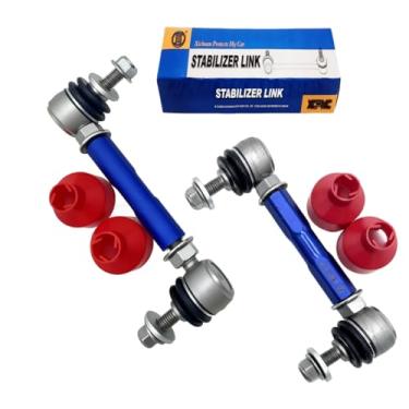 Imagem de XCPMC 200-250mm m12 Modified Front Sway Stabilizer Bar End Link 2 Pcs Left & Right Aluminium Self Adjustable 360 Degree Swivel With Length And Angle Maintenance Vehicle X202512 200-250 Blue